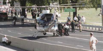 Evacuating wounded from Pentagon, Sept 11 2001