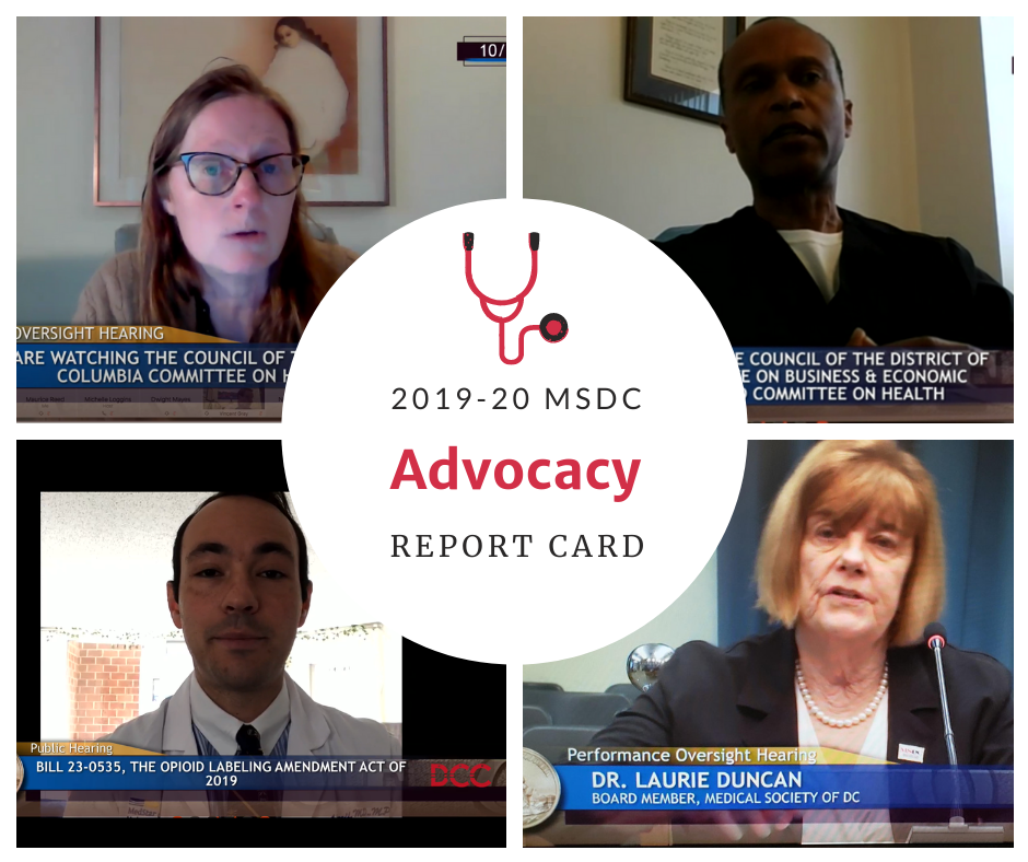 Advocacy Report Card for 2019 2020
