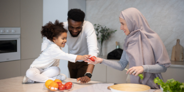 Family cooking