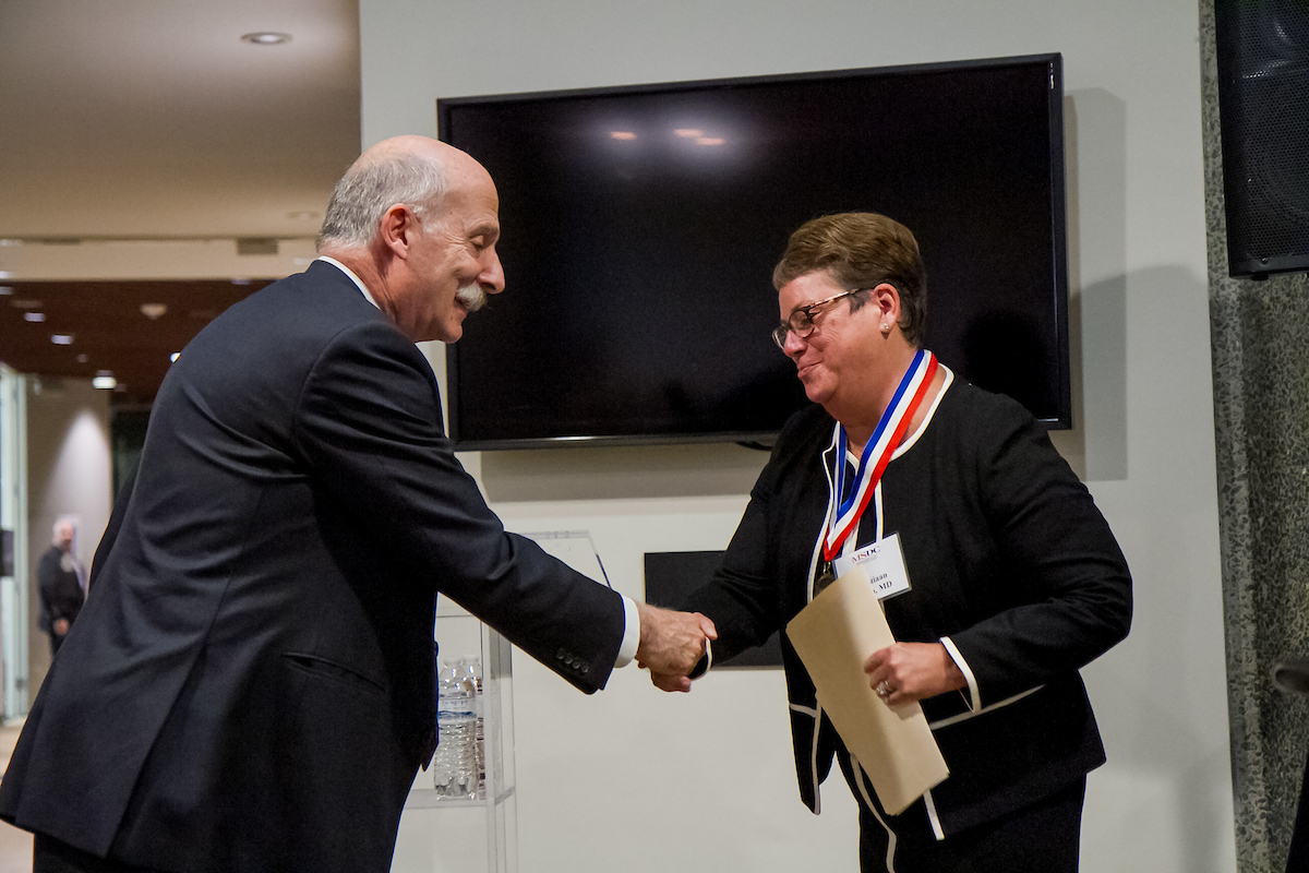 CM Phil Mendelson and MSDC President Dr. Nevin